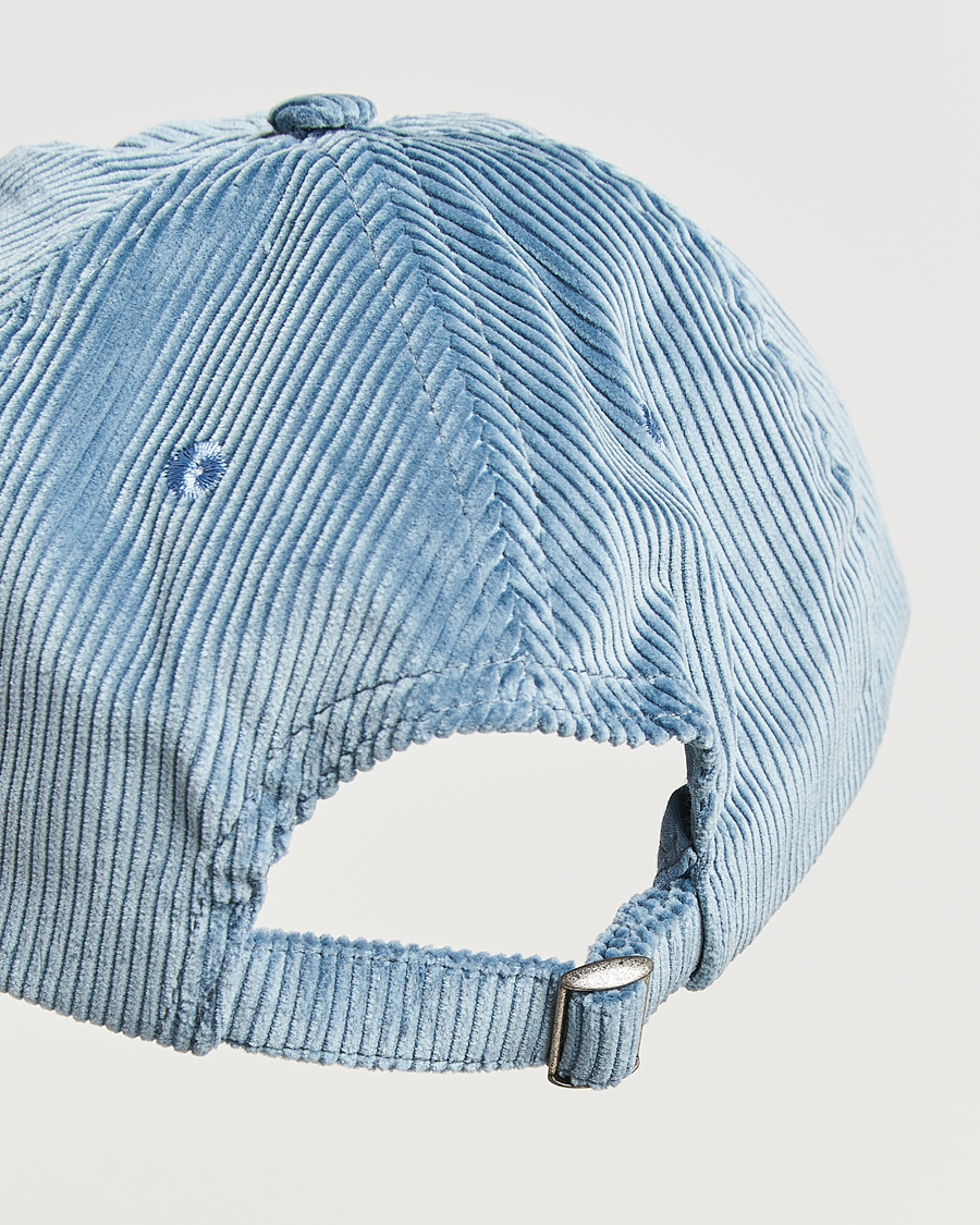 Homme | Drake's Drake´s Tree Baseball Cap Cornflower Blue | Drake's | Drake´s Tree Baseball Cap Cornflower Blue