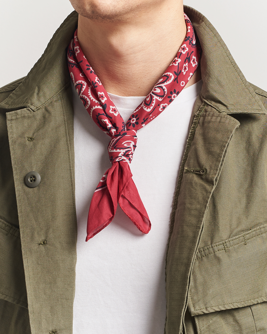 Homme | Écharpes | Drake's | Drake'sClassic Paisley BandanaRed