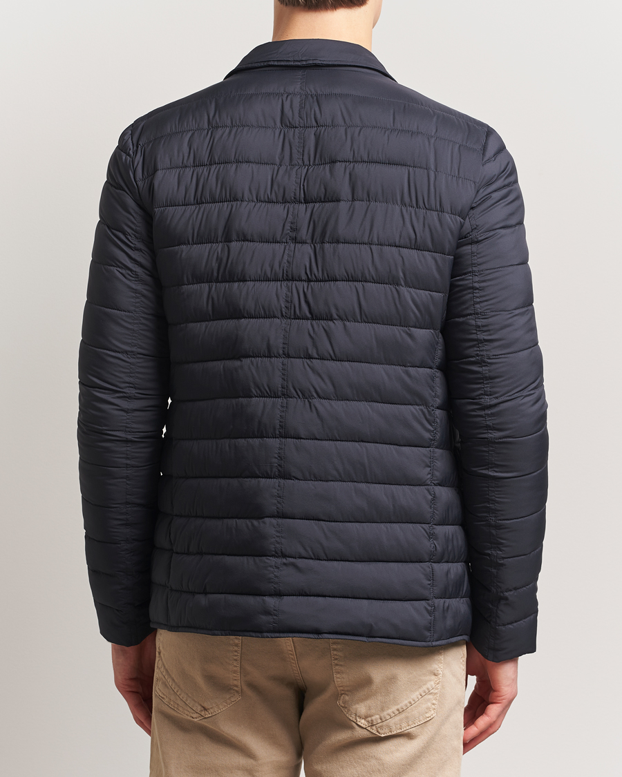 Homme | Manteaux Et Vestes | Herno | Nuage Matt Nylon Blazer Navy