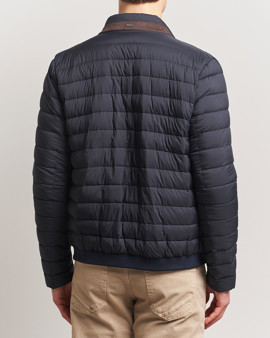 Homme | Manteaux Et Vestes | Herno | Nuage Matt Nylon Jacket Navy