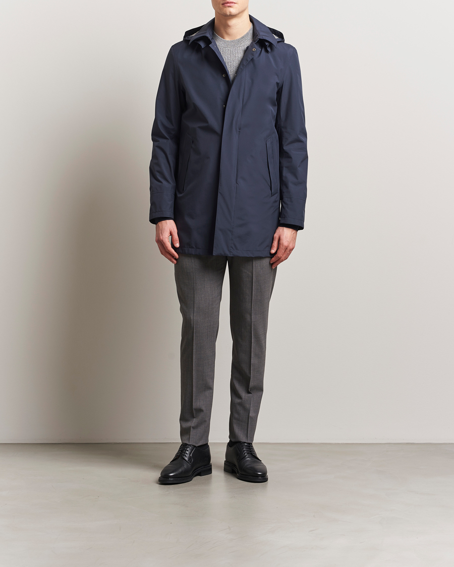 Homme | Manteaux Et Vestes | Herno | Gore-Tex Coat Navy