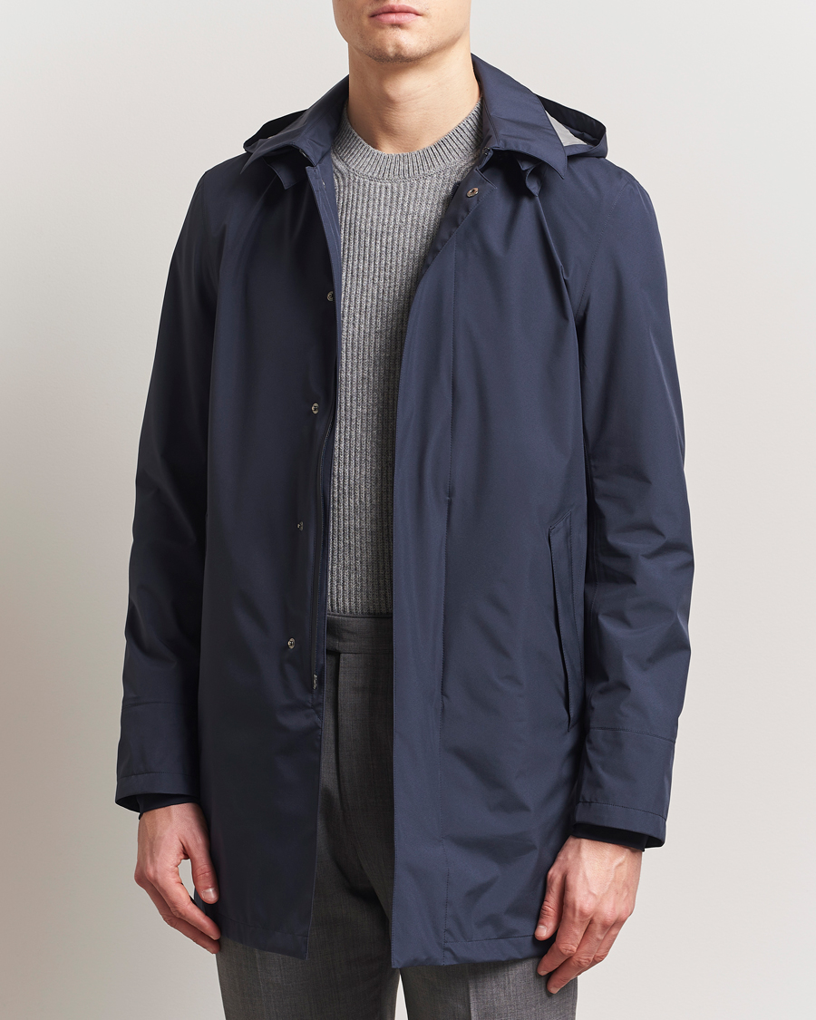 Homme | Manteaux Et Vestes | Herno | Gore-Tex Coat Navy