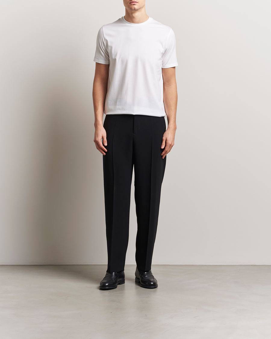 Homme | T-shirts | Herno | Cotton/Stretch T-Shirt White