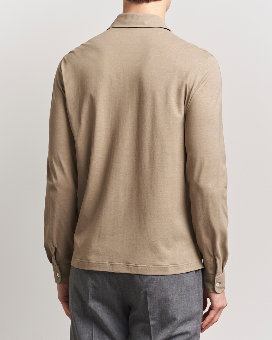 Homme | Chemises | Herno | Cotton Crepe Shirt Olive