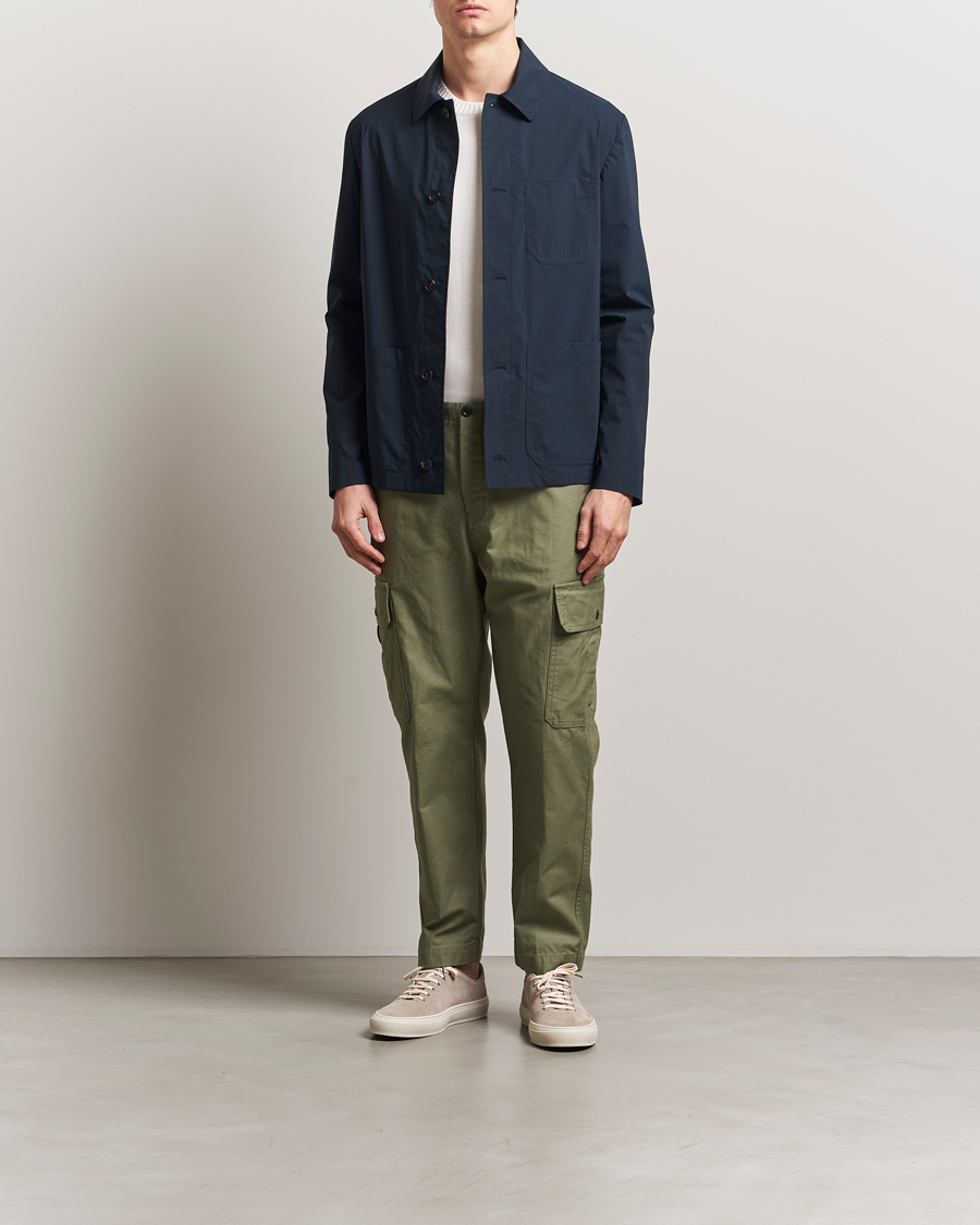 Homme | Pantalons | Incotex | Regular Fit Cargo Pants Military
