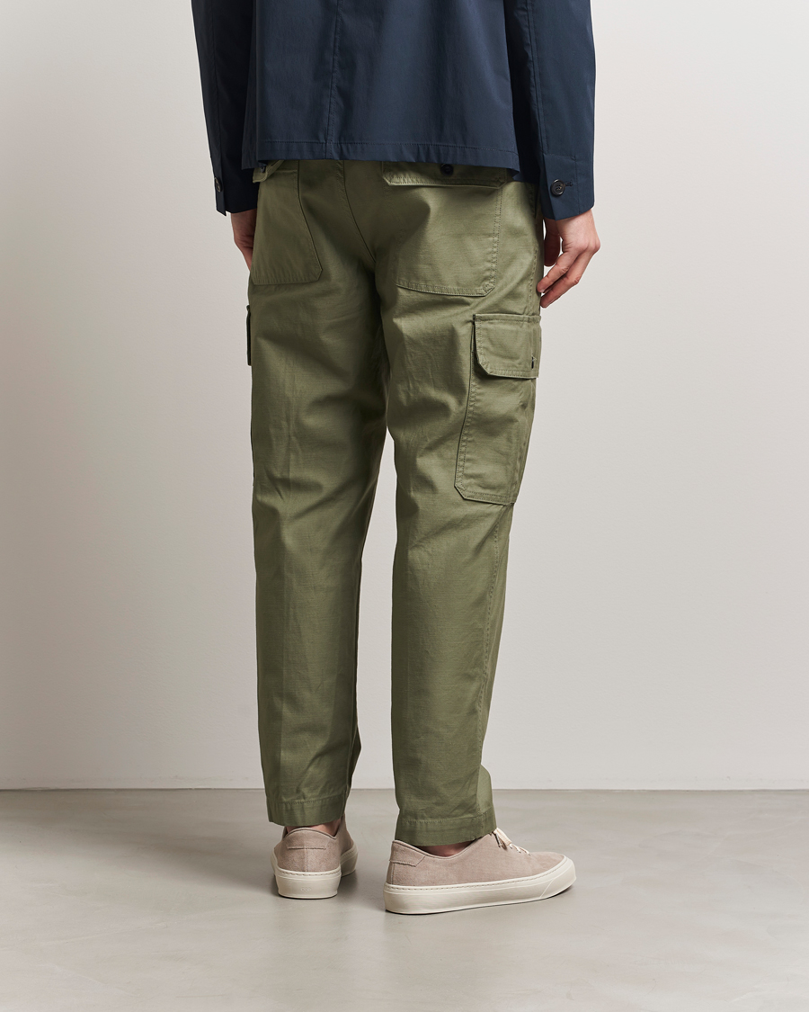 Homme | Pantalons | Incotex | Regular Fit Cargo Pants Military
