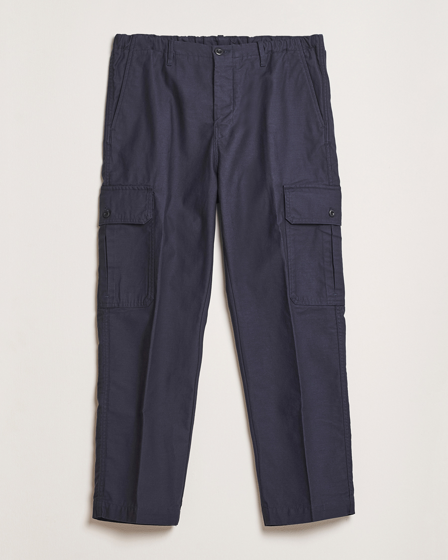 Homme | Pantalons | Incotex | Regular Fit Cargo Pants Navy