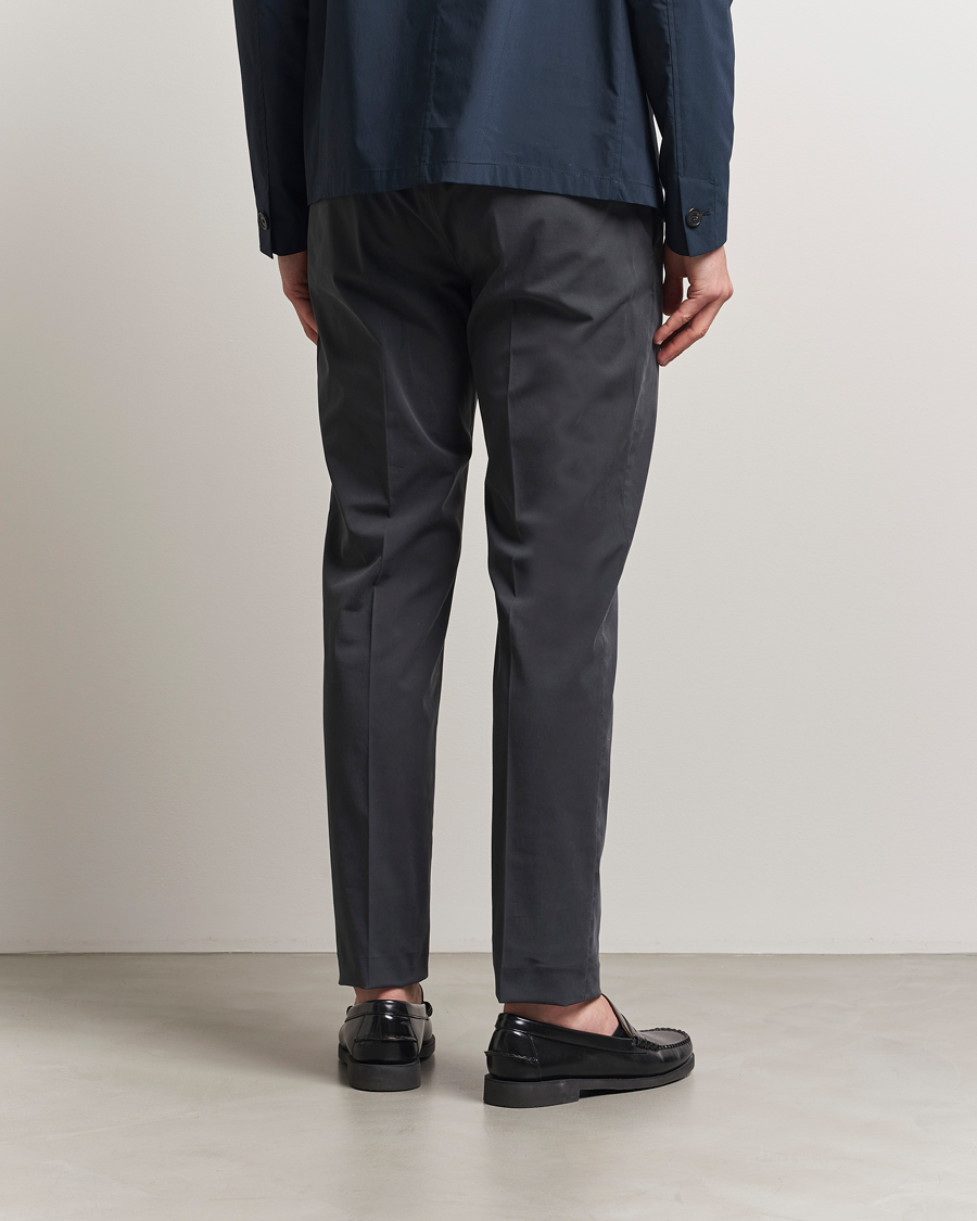 Homme | Pantalons | Incotex | Slim Fit Comfort Chinos Dark Grey