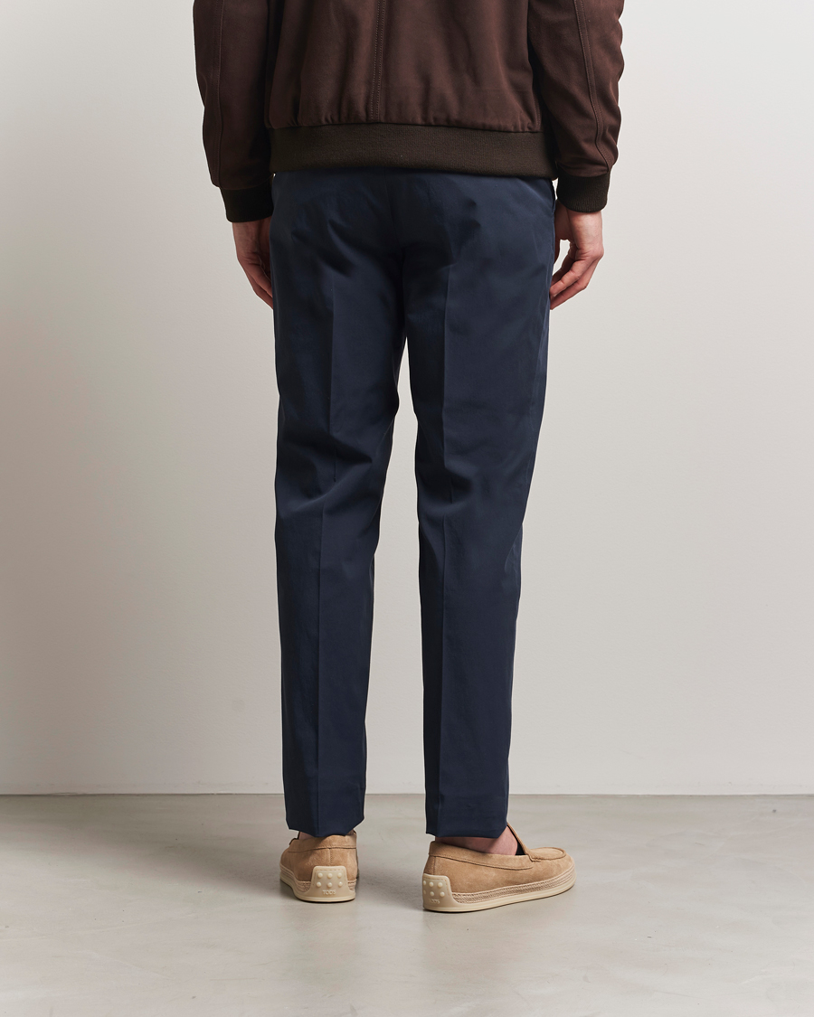 Homme | Pantalons | Incotex | Regular Fit Comfort Chinos Navy