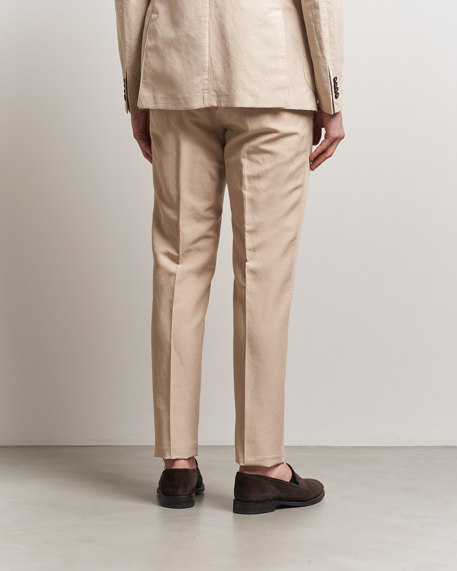 Homme | Pantalons | Incotex | Slim Fit Chinolino Trousers Beige
