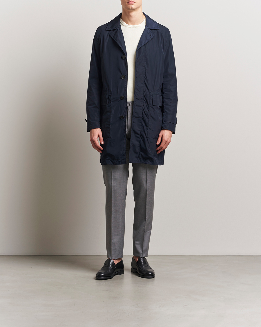 Homme | Pantalons | Incotex | Slim Fit Super 100s Wool Trousers Light Grey