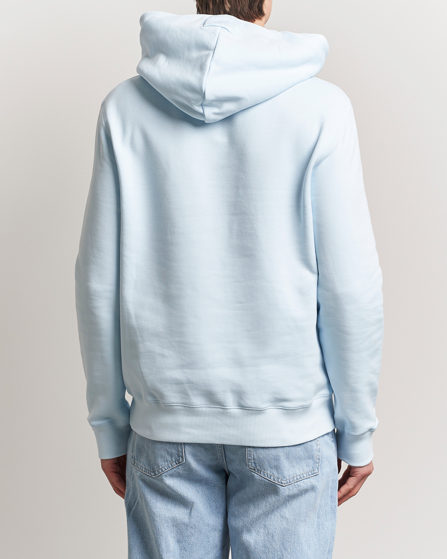 Homme | Pulls Et Tricots | Lanvin | Bouclette Logo Hoodie Chambray