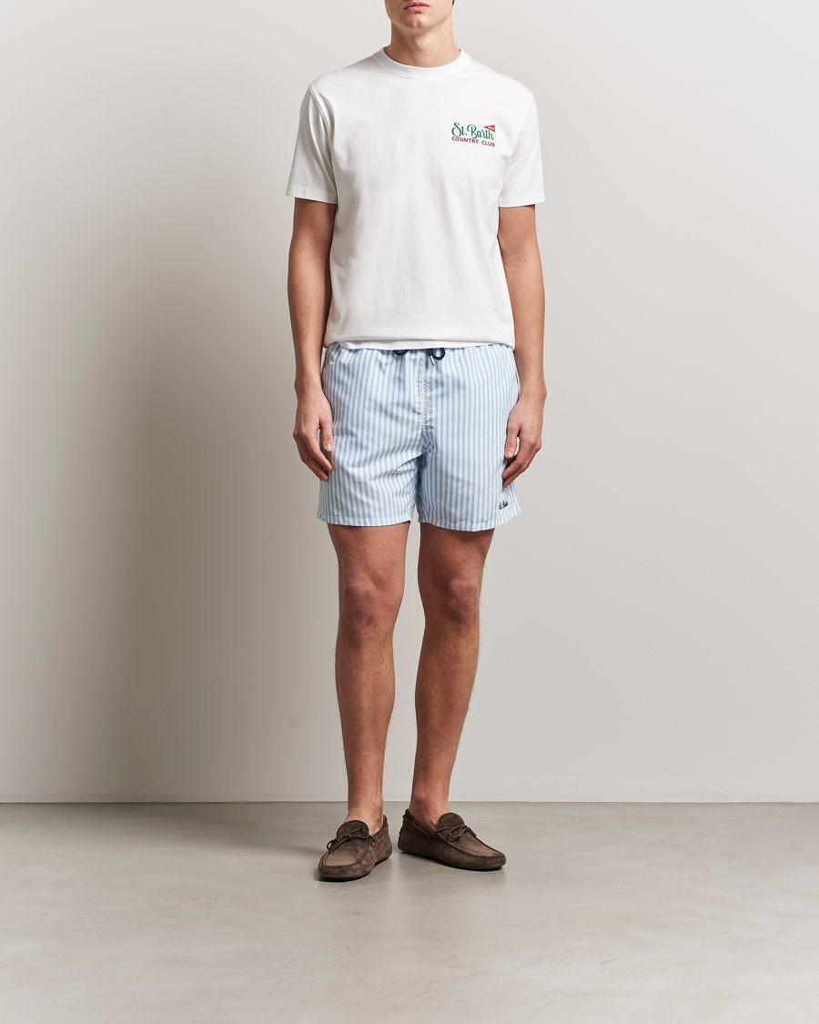 Homme | T-shirts | MC2 Saint Barth | Printed Cotton T-Shirt Country Golf