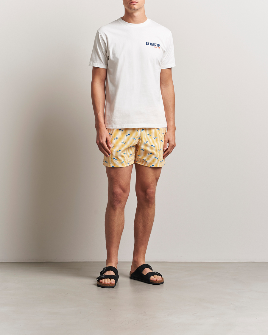 Homme | T-shirts | MC2 Saint Barth | Printed Cotton T-Shirt St Barth Addicted