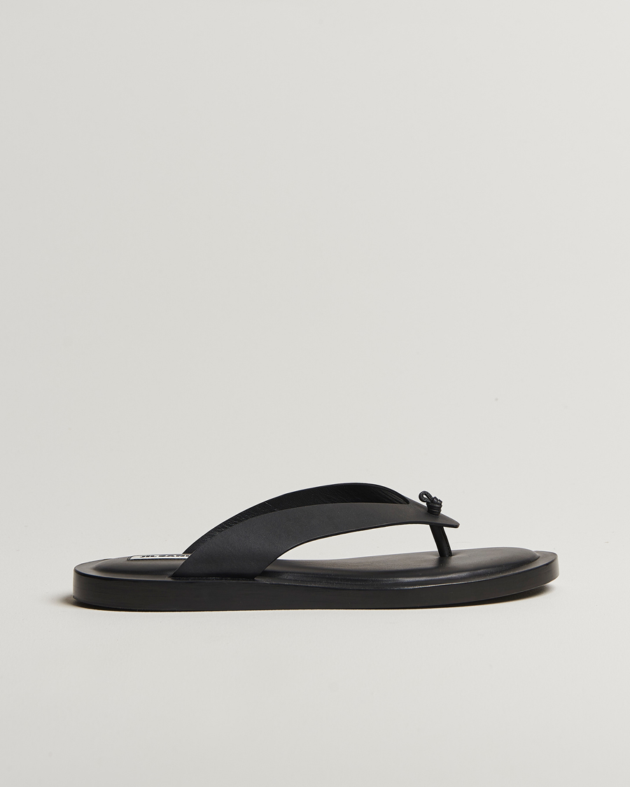 Homme | Jil Sander Leather Sandals Black | Jil Sander | Leather Sandals Black