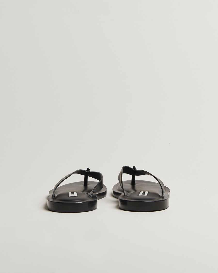 Homme | Jil Sander Leather Sandals Black | Jil Sander | Leather Sandals Black