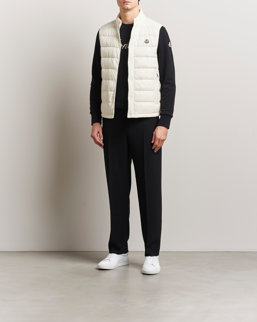 Homme | Manteaux Et Vestes | Moncler | Barthe Vest White