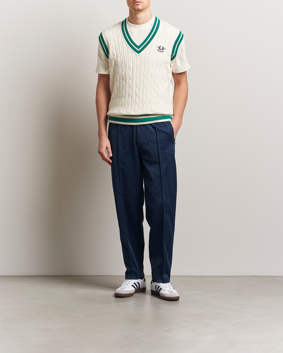 Homme | Pantalons | Fred Perry | Two Color Taped Track Pants Tennis Blue