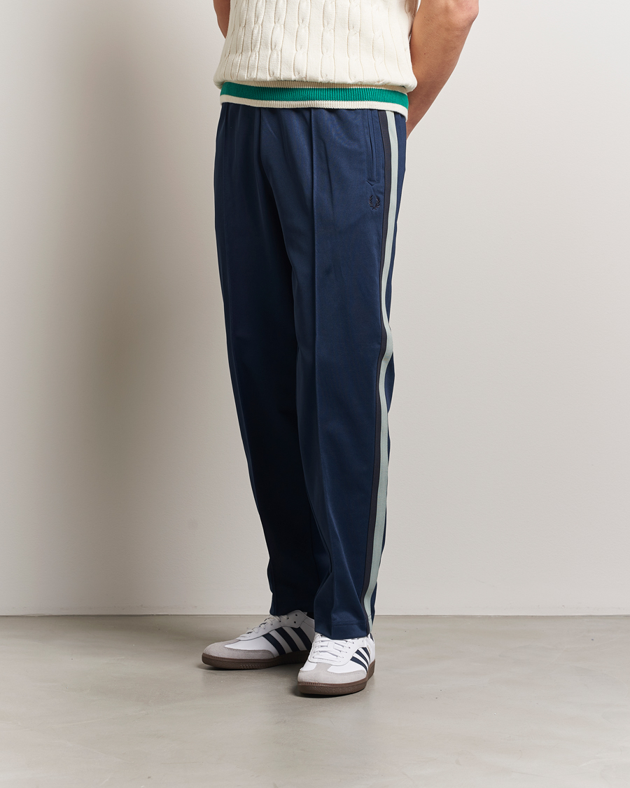 Homme | Pantalons | Fred Perry | Two Color Taped Track Pants Tennis Blue