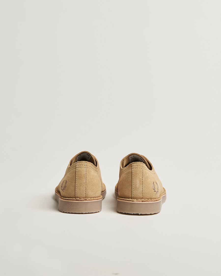 Homme | Fred Perry Linden Suede Derby Warm Stone | Fred Perry | Linden Suede Derby Warm Stone