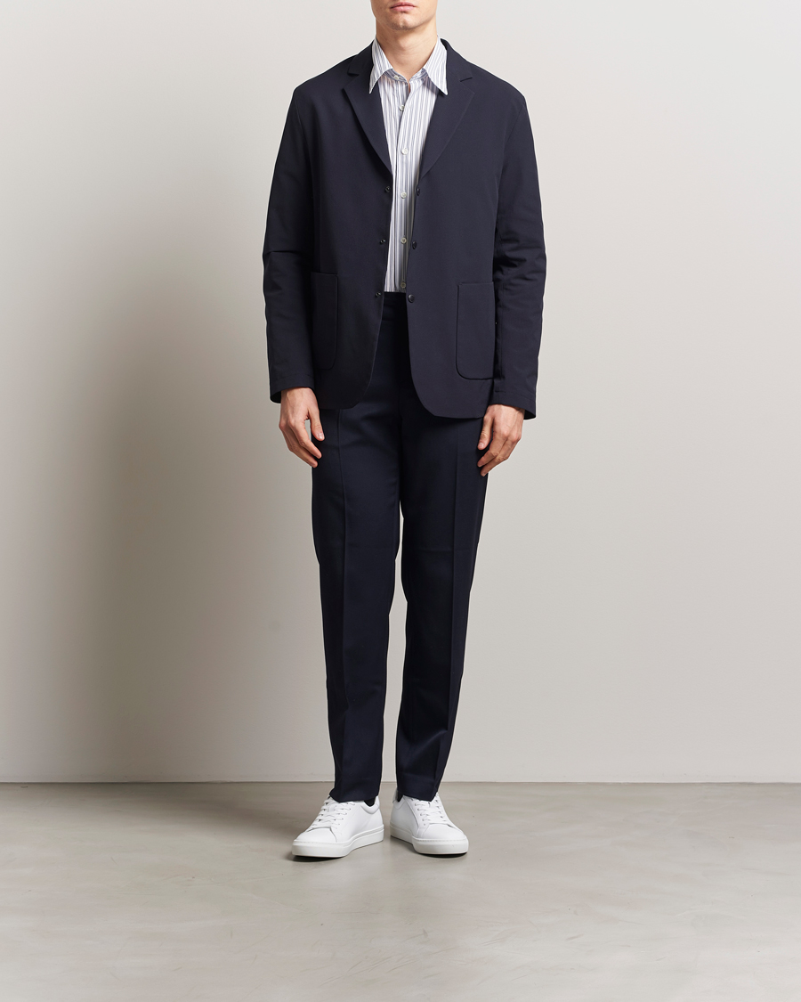 Homme | Blazers | J.Lindeberg | Barry Oxy Tech Blazer Navy