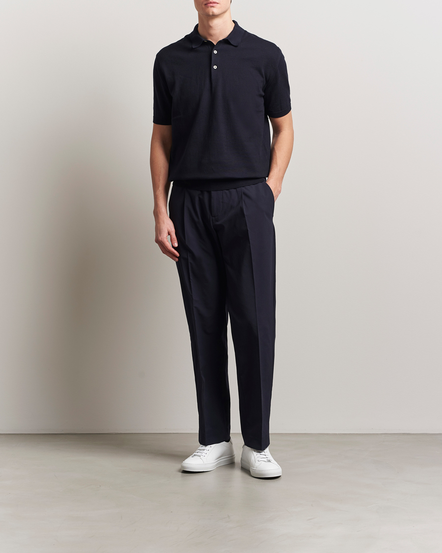 Homme | Pantalons | J.Lindeberg | Jun Oxy Tech Stretch Pants Navy