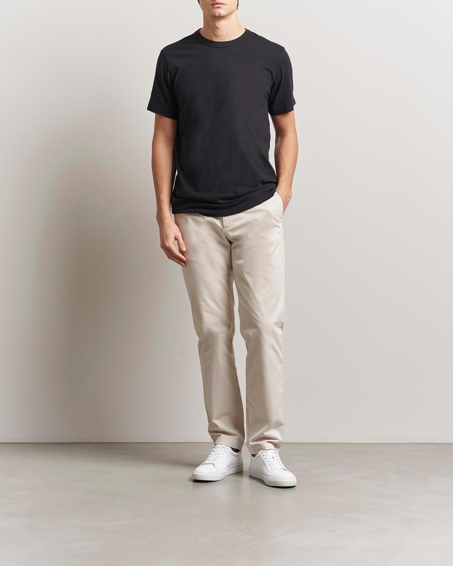 Homme | Pantalons | J.Lindeberg | Ched Cloud Satin Pants Moonbeam