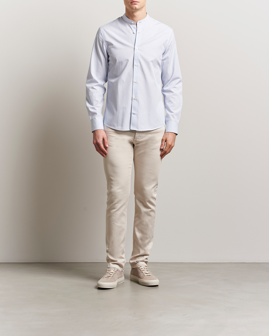 Homme | Pantalons | J.Lindeberg | Jax Left Hand Twill Jeans Moonbeam