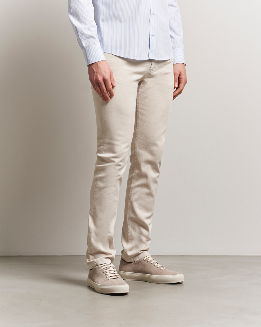 Homme | Pantalons | J.Lindeberg | Jax Left Hand Twill Jeans Moonbeam