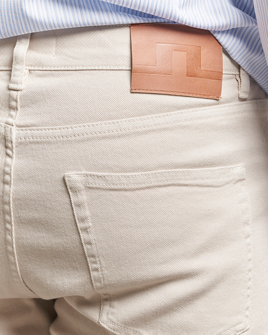 Homme | Pantalons | J.Lindeberg | Jax Left Hand Twill Jeans Moonbeam