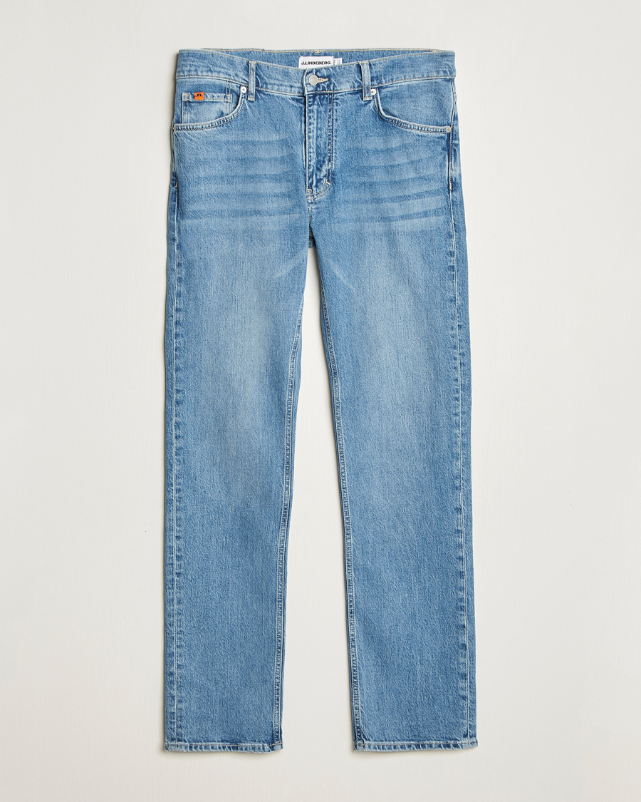 Homme | Pantalons | J.Lindeberg | Jax Light Wash Slim Jeans Light Blue