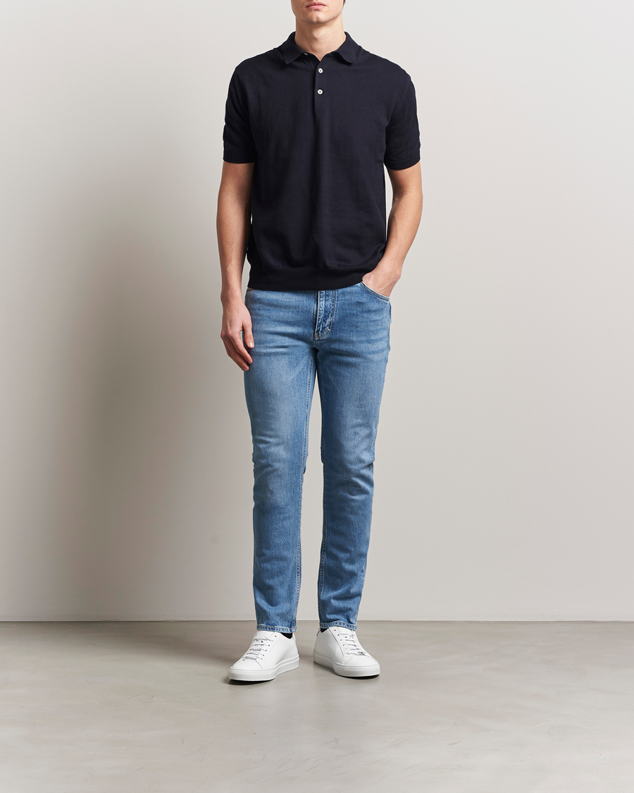 Homme | Pantalons | J.Lindeberg | Jax Light Wash Slim Jeans Light Blue