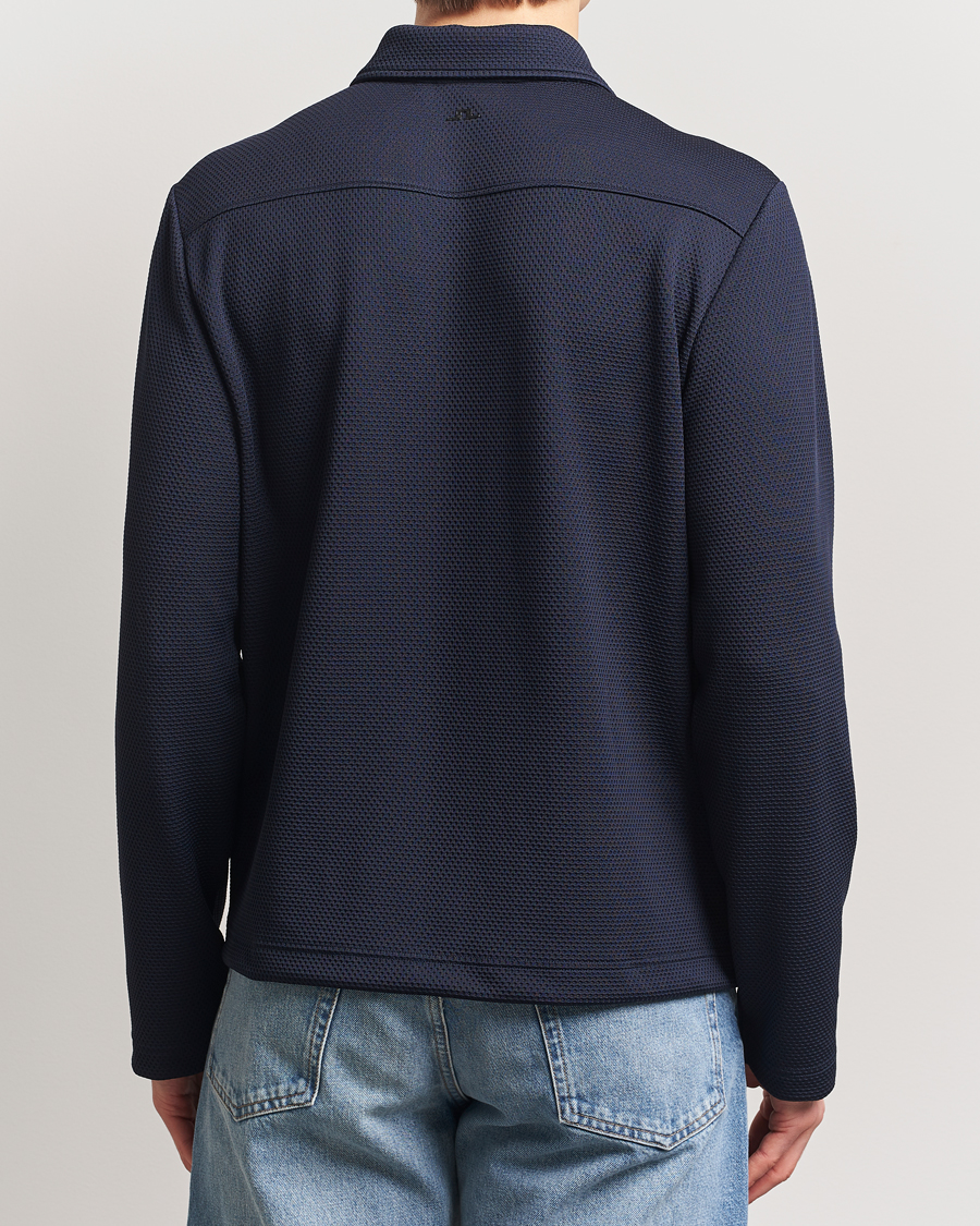 Homme | Pulls Et Tricots | J.Lindeberg | Lansa Jersey Zip Jacket Navy