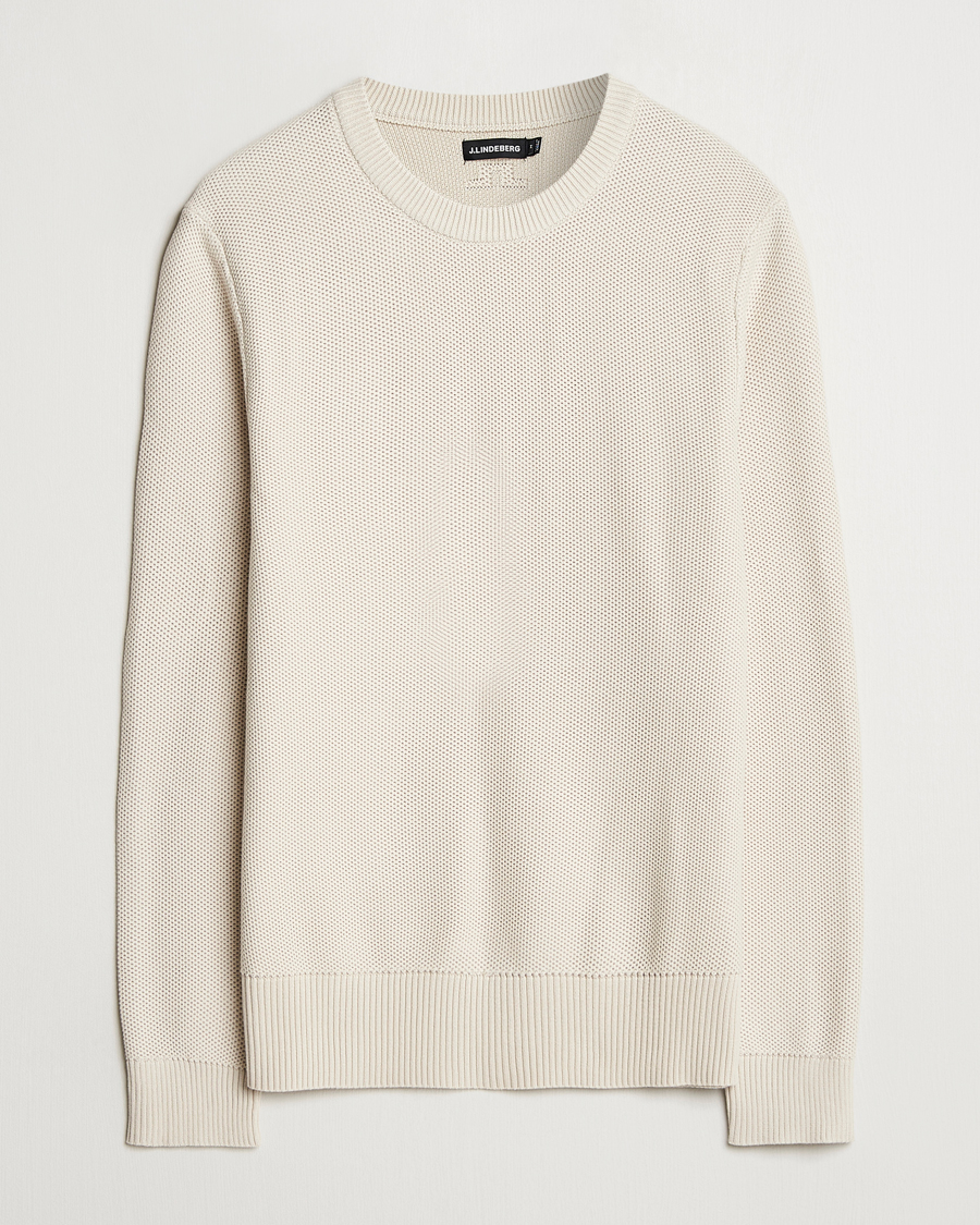Homme | Pulls Et Tricots | J.Lindeberg | Arthur Organic Cotton Knit Moonbeam