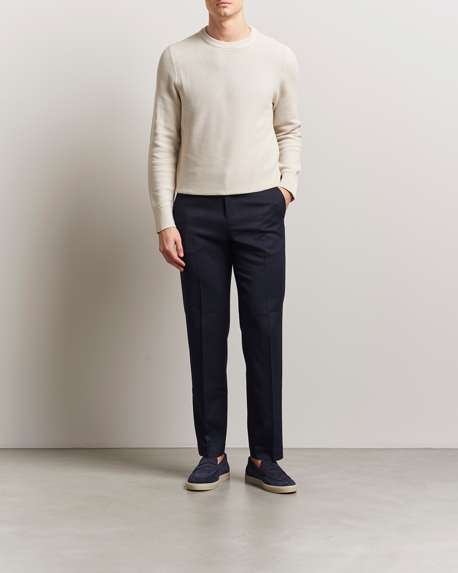 Homme | Pulls Et Tricots | J.Lindeberg | Arthur Organic Cotton Knit Moonbeam