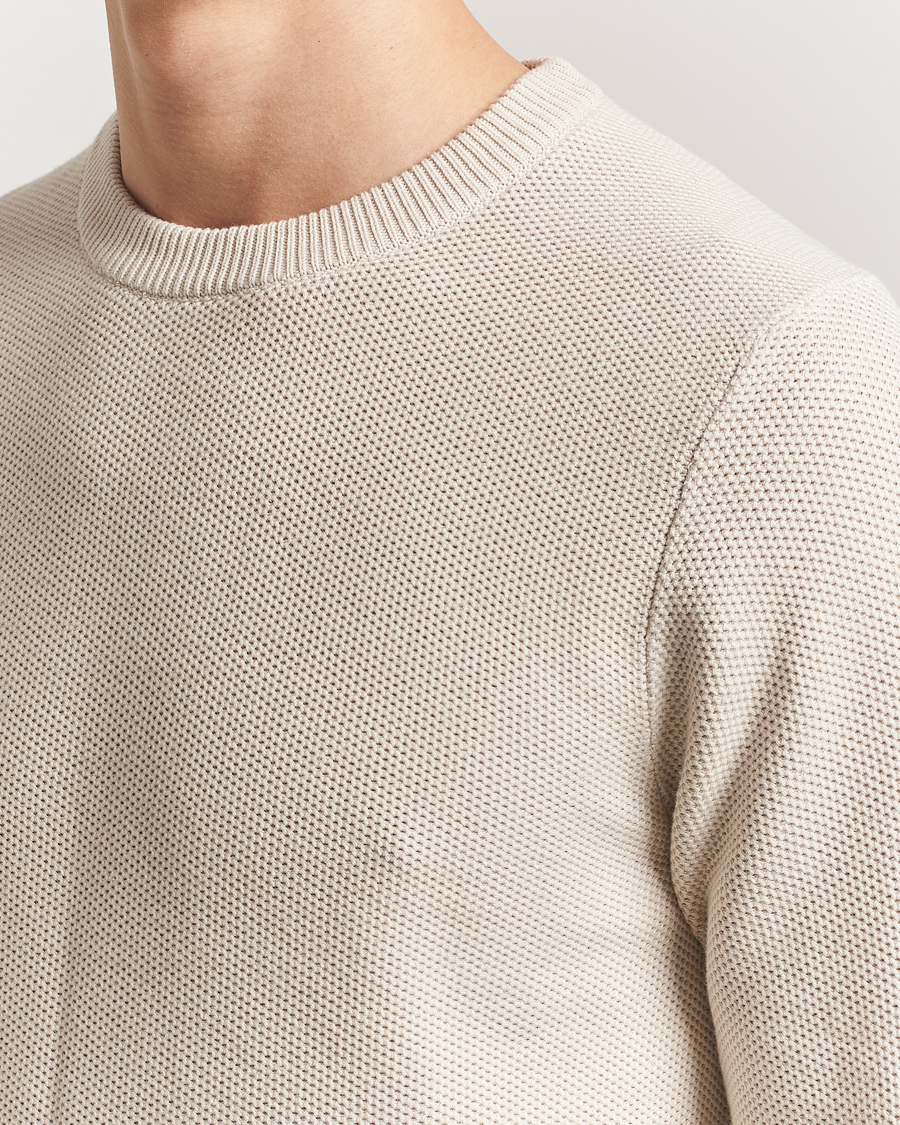 Homme | Pulls Et Tricots | J.Lindeberg | Arthur Organic Cotton Knit Moonbeam