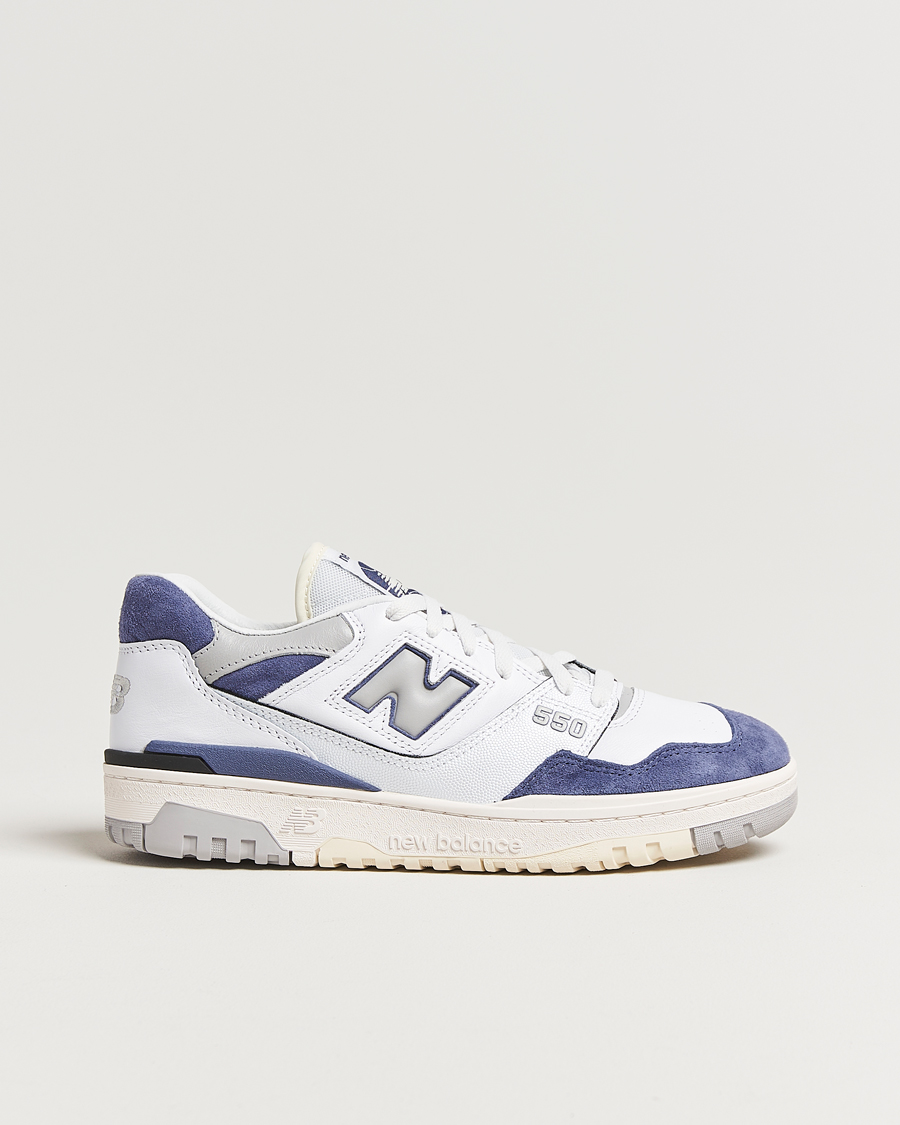 Homme | New Balance 550 Sneakers White/Navy | New Balance | 550 Sneakers White/Navy