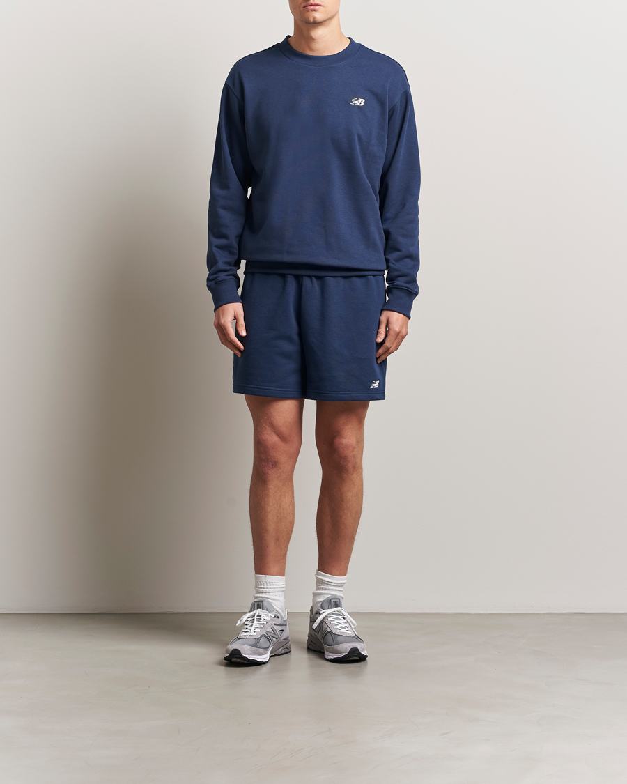Homme | Pulls Et Tricots | New Balance | Essentials French Terry Sweatshirt Navy