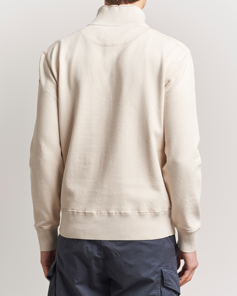 Homme | Pulls Et Tricots | Parajumpers | Lenard Groundfield Half Zip Antique White