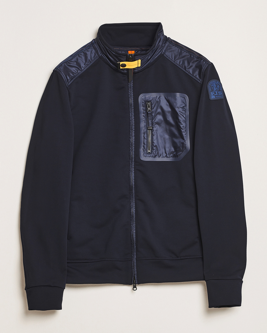 Homme | Manteaux Et Vestes | Parajumpers | London Hybrid Fleece Jacket Blue Navy