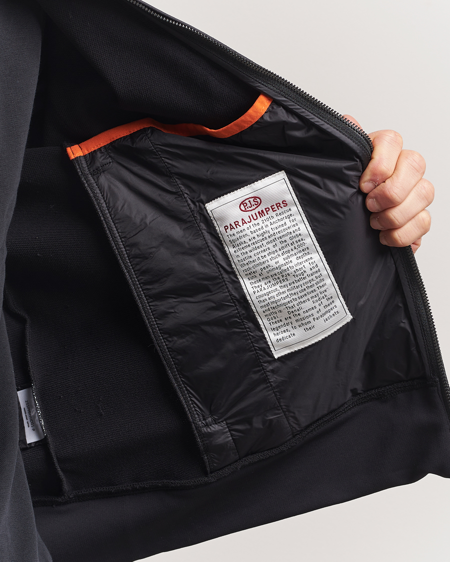 Homme | Manteaux Et Vestes | Parajumpers | London Hybrid Fleece Jacket Black