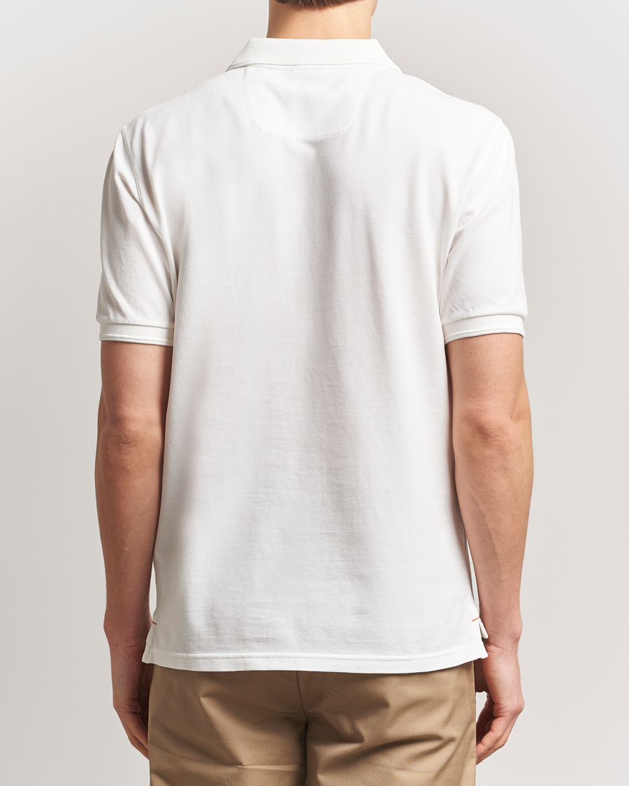 Homme | Polos | Parajumpers | Patch Polo White