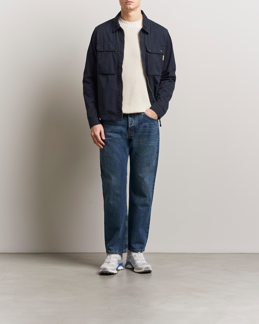 Homme | Chemises | Parajumpers | Tel Claimer Overshirt Blue Navy