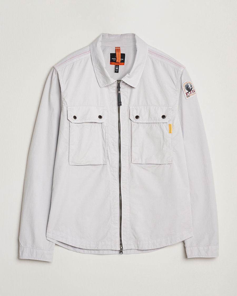 Homme | Chemises | Parajumpers | Tel Claimer Overshirt Ghiaccio