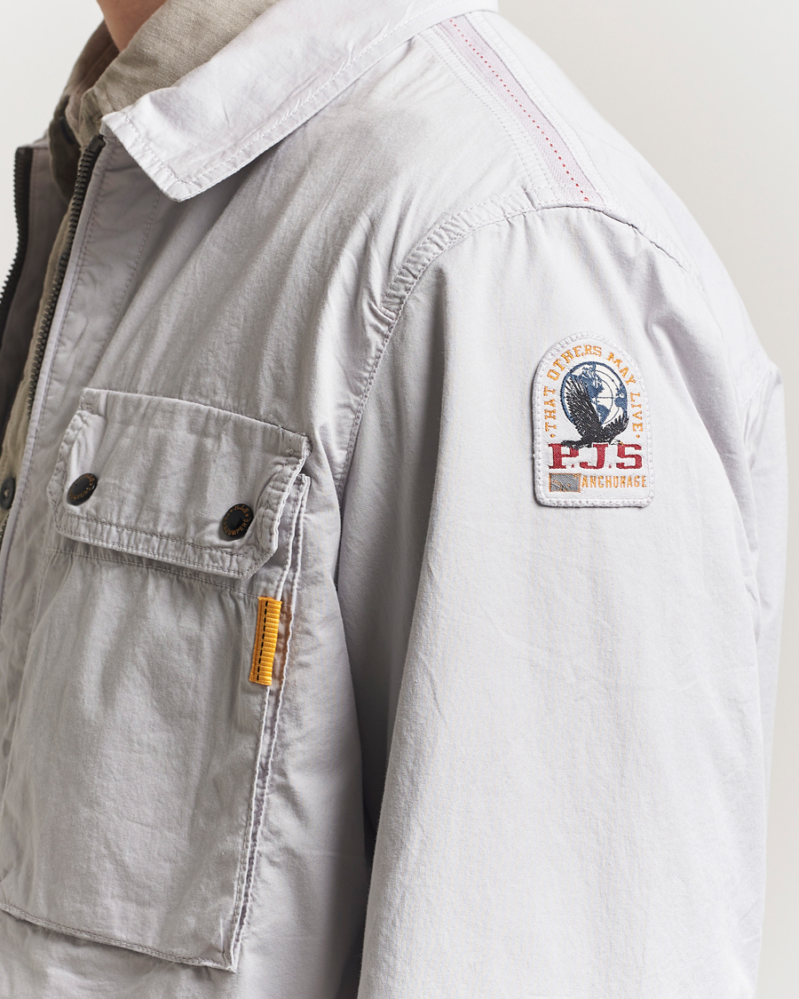 Homme | Chemises | Parajumpers | Tel Claimer Overshirt Ghiaccio