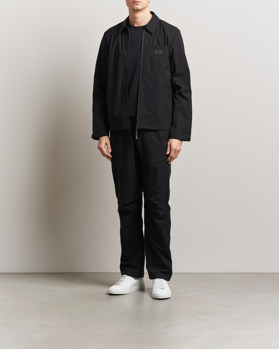 Homme | Chemises | RAINS | Mito Lightweight Overshirt Black