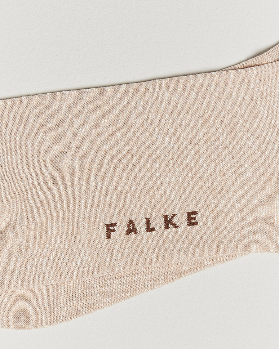 Homme | Sous-Vêtements Et Chaussettes | Falke | Panama Linen/Cotton Sock Creme