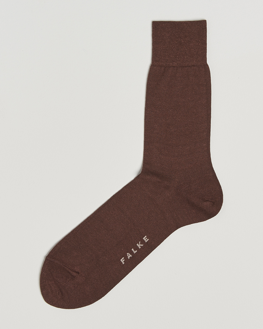 Homme | Sous-Vêtements Et Chaussettes | Falke | Panama Linen/Cotton Sock Chocolate