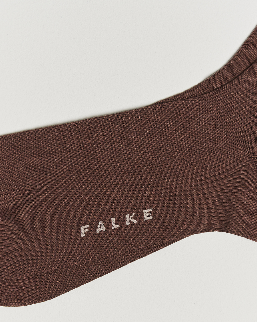 Homme | Sous-Vêtements Et Chaussettes | Falke | Panama Linen/Cotton Sock Chocolate