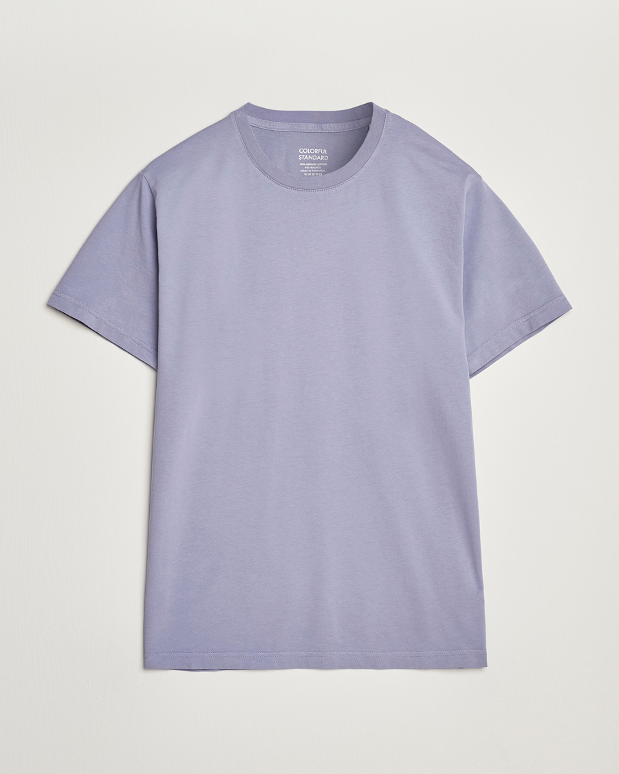 Homme | T-shirts | Colorful Standard | Classic Organic T-Shirt Purple Jade